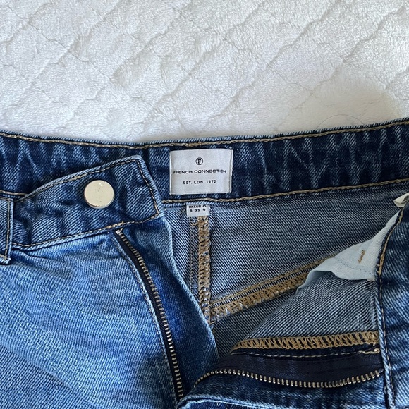 🔵 French Connection Allene Denim Skirt 4 - Picture 3 of 4